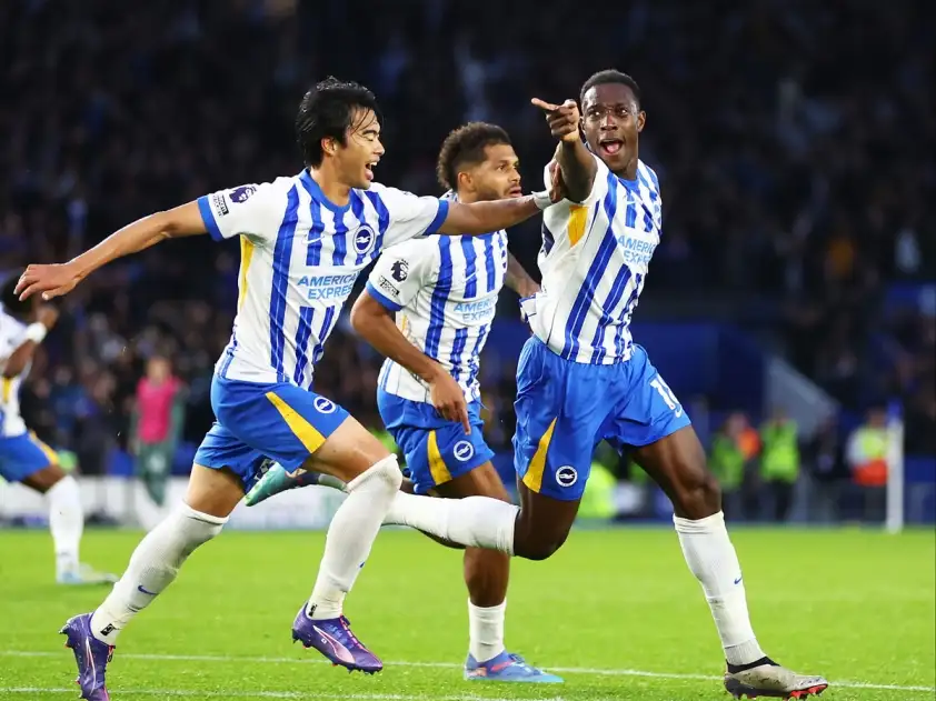 Brighton đang thể hiện một bộ mặt đáng gờm ở mùa này